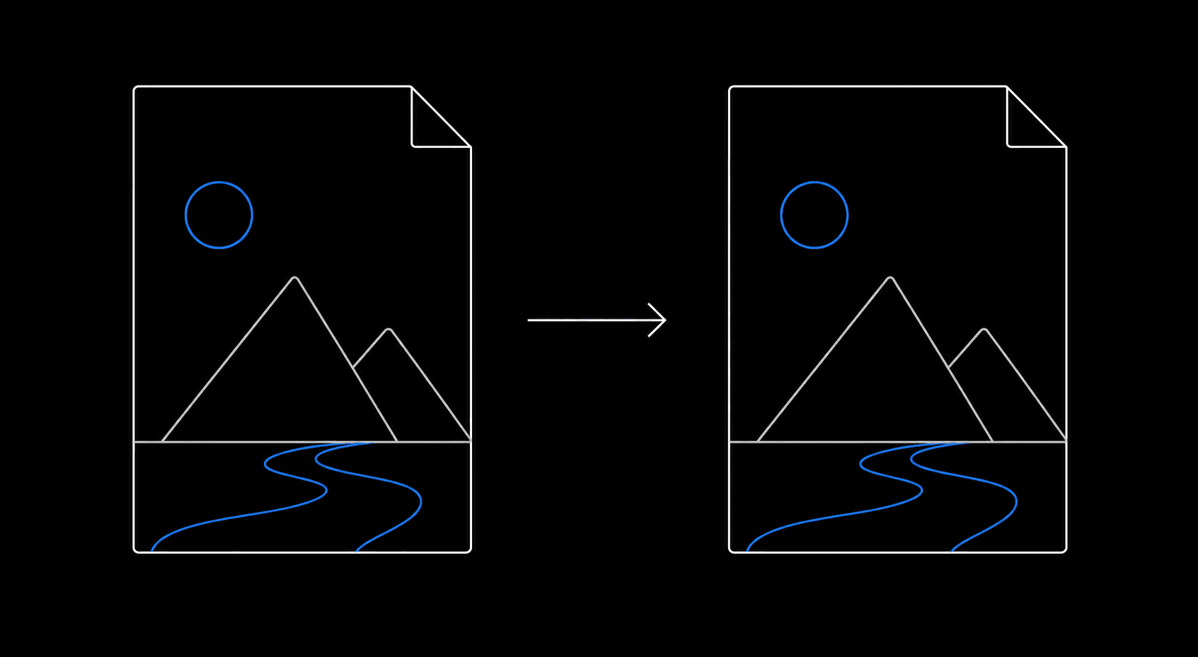 Technical illustration of two export-ready image files
