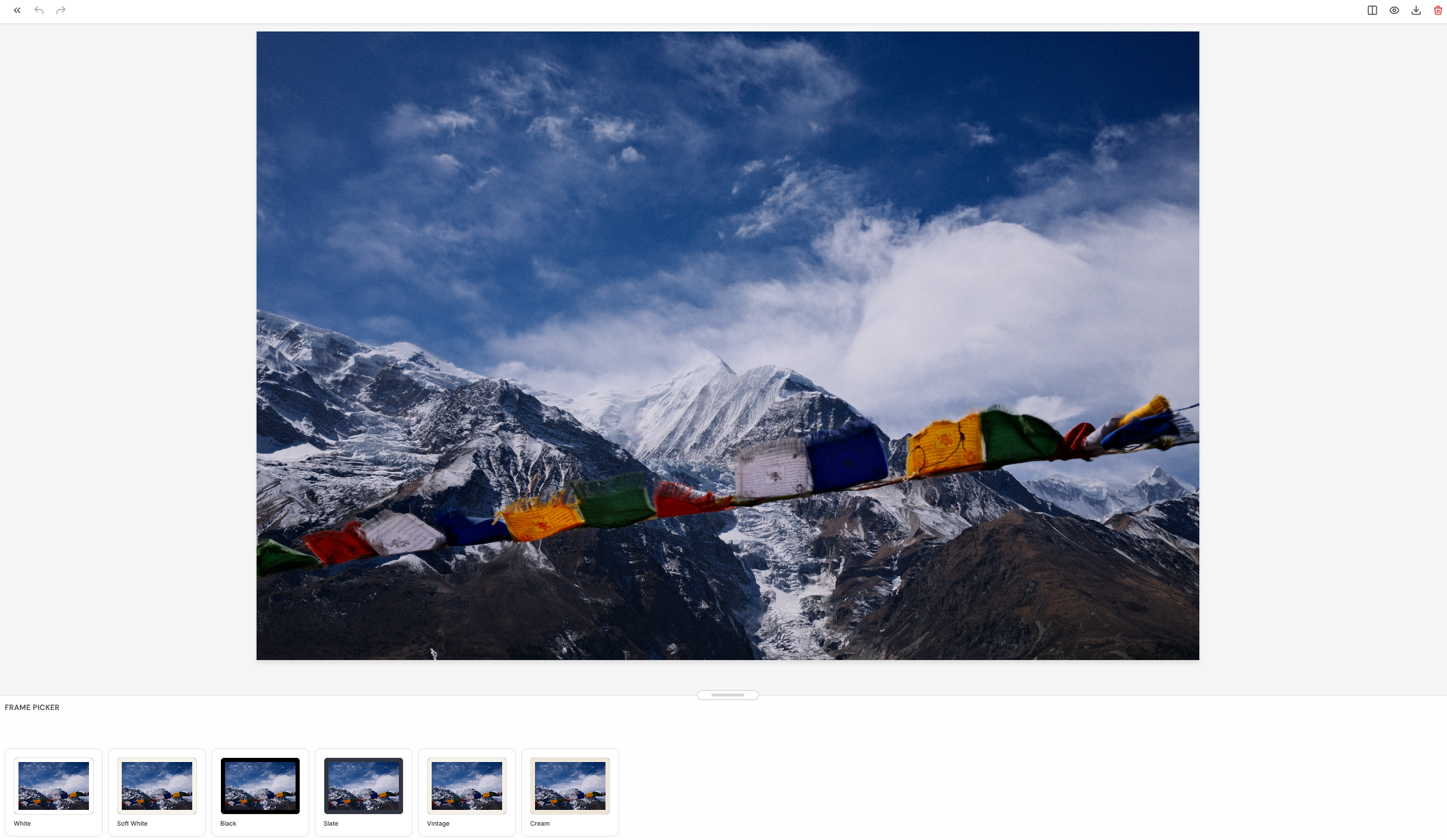 Receptree Studio Frames Feature